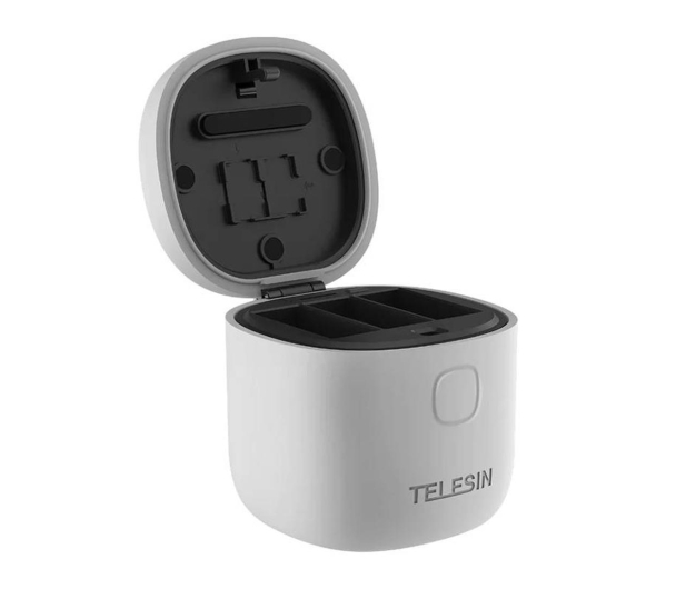 TELESIN Wodoodporna ładowarka trójkanałowa + 2 akumulatory do GoPro - 1190614 - zdjęcie 2